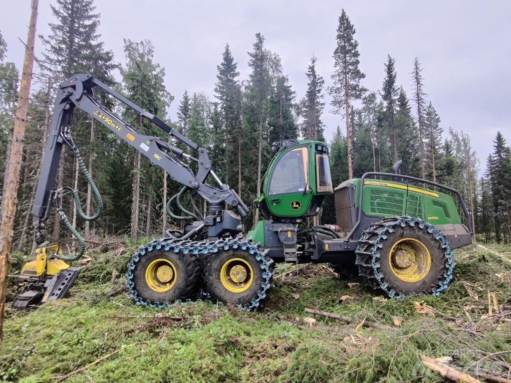 John Deere 1470 G Combine forestiere
