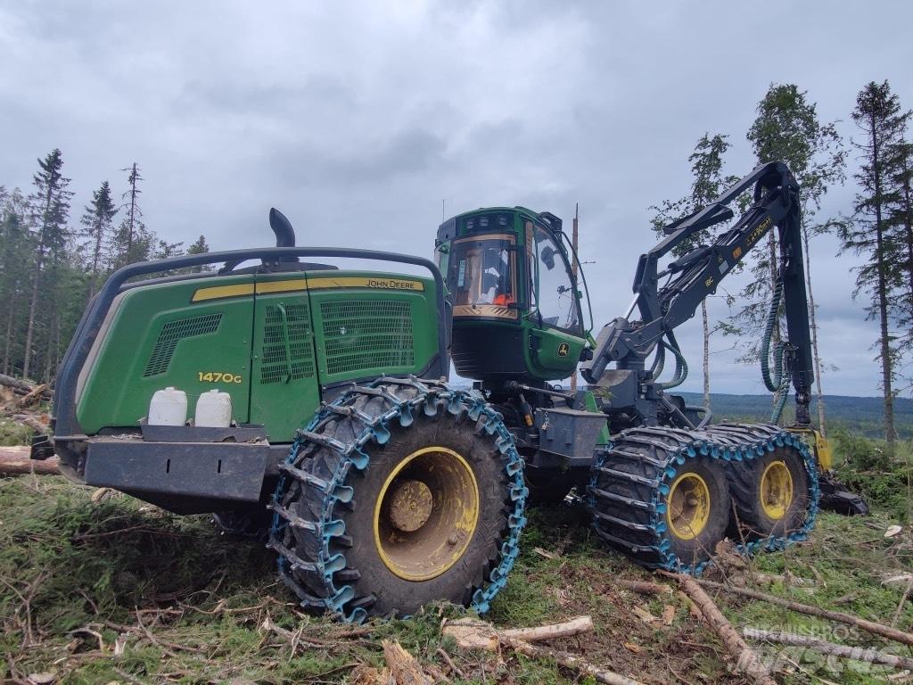 John Deere 1470 G Combine forestiere