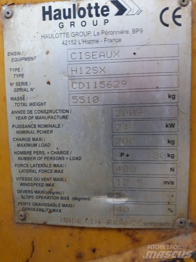 Haulotte H 12 SX Platforme foarfeca
