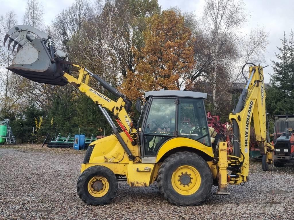 New Holland B 110 Buldoexcavatoare