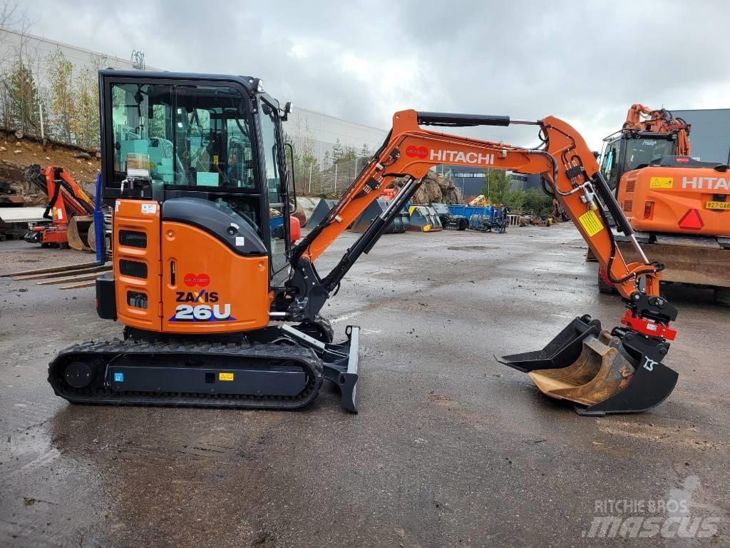 Hitachi ZX 26 U-6 Mini excavatoare < 7t