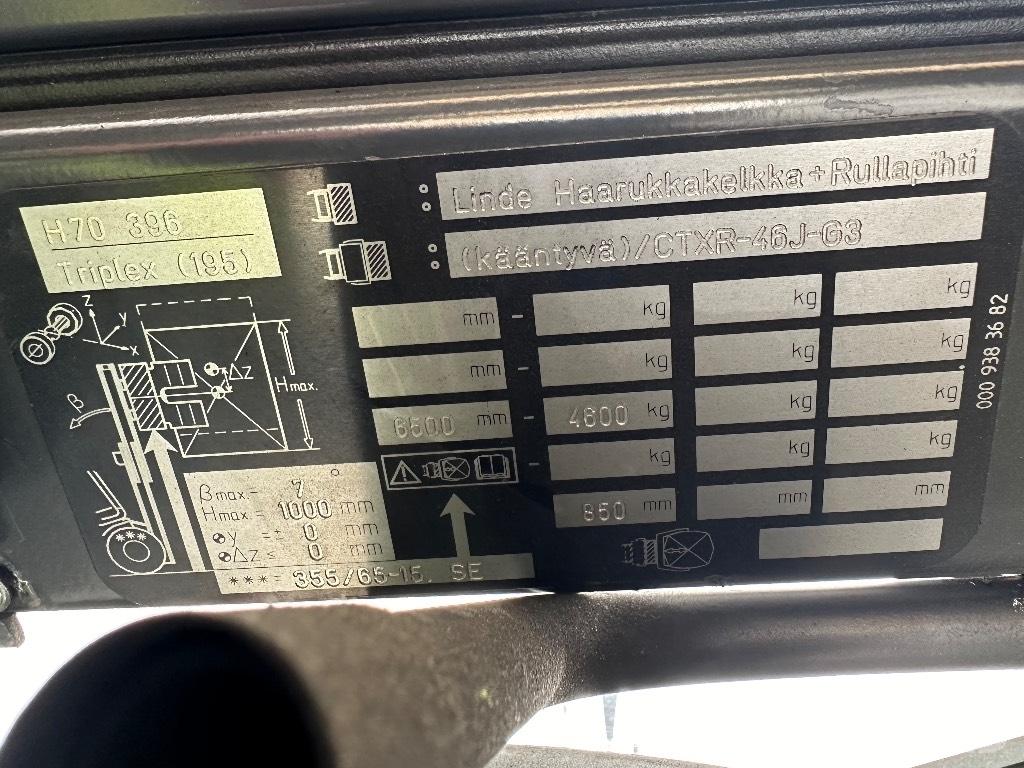 Linde H 70 D Stivuitor diesel