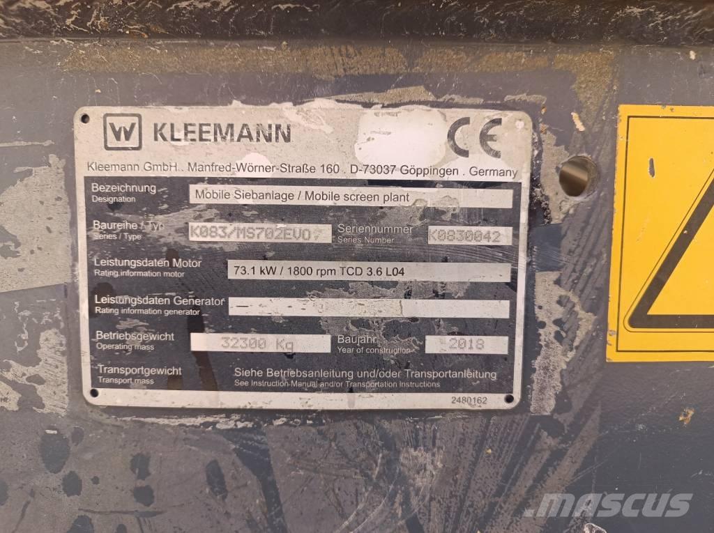 Kleemann MS 702 Evo Dispozitive mobile de cernut