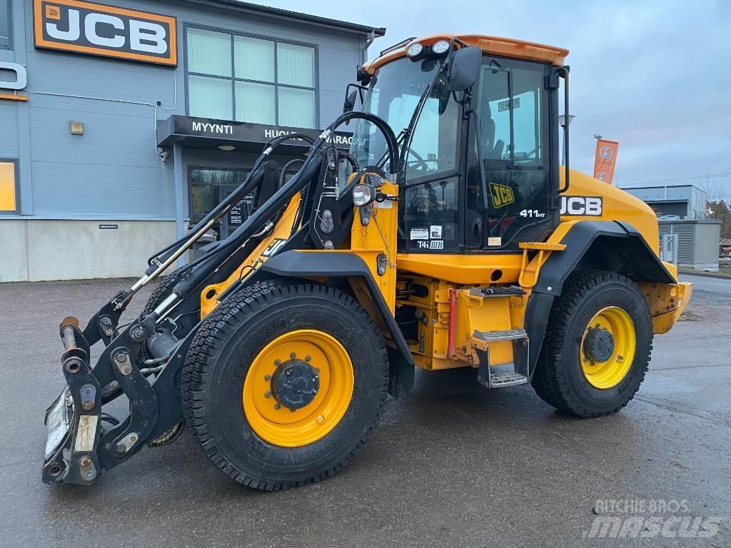 JCB 411 HT T4i Incarcator pe pneuri