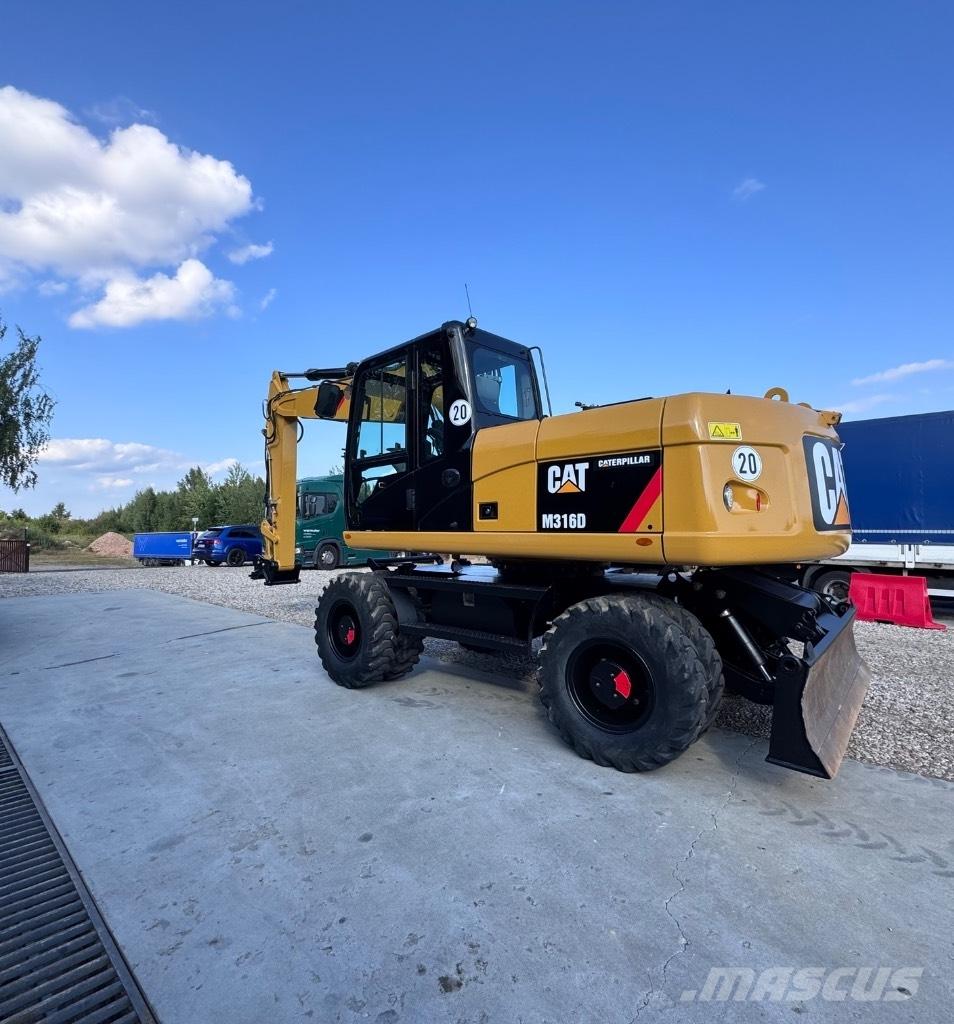 CAT 316 D Excavatoare cu roti