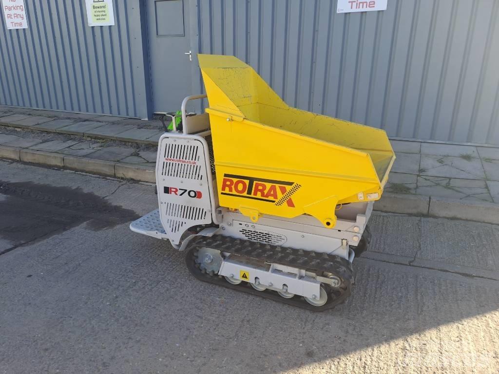 Rotair R70 Petrol Autobasculante cu senile