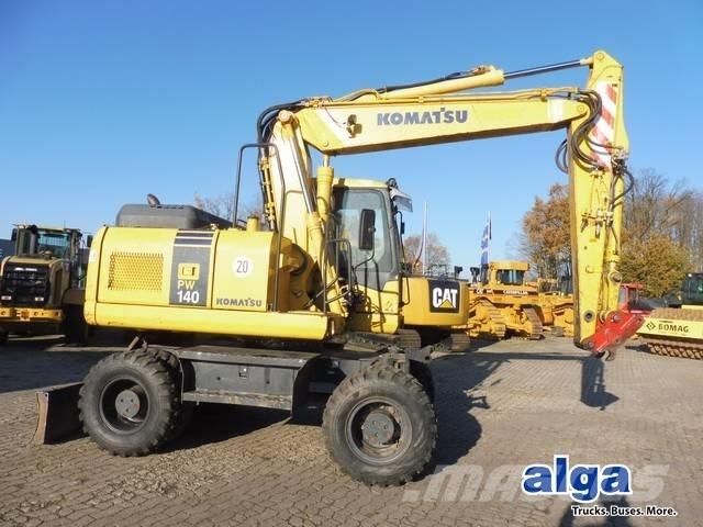 Komatsu PW 140-7 Excavatoare cu roti