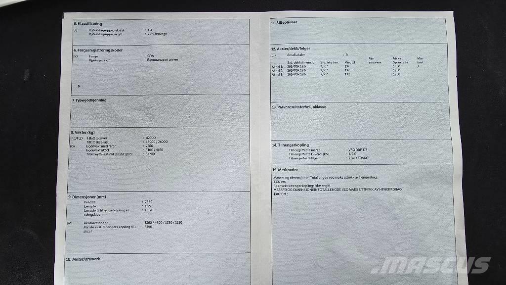  TRAILER-BYGG TOM - 42 Remorci pentru lemn