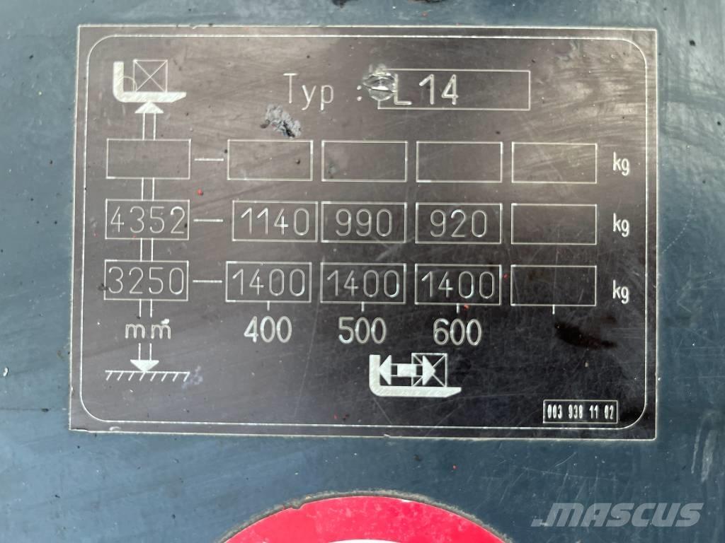 Linde L 14 V-3816 Transpaleti autopropulsanti