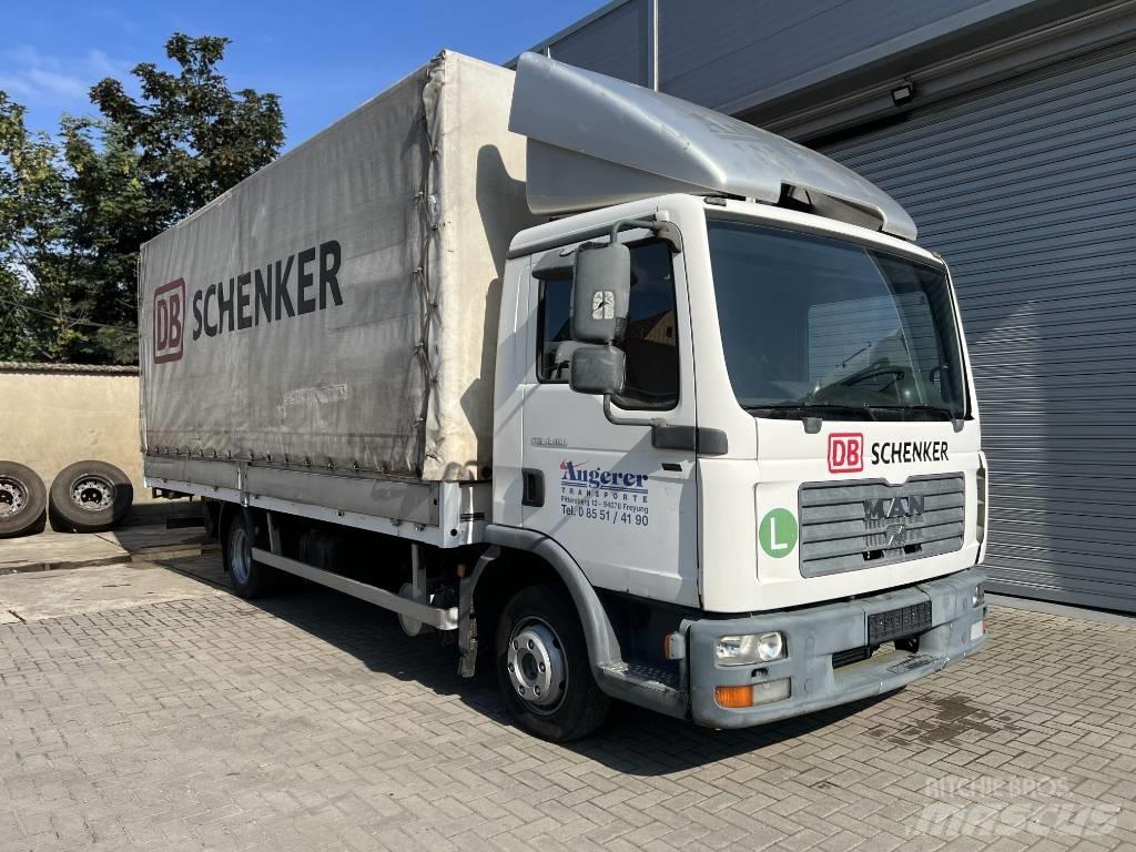 MAN TGL 8.180 Camion cu prelata