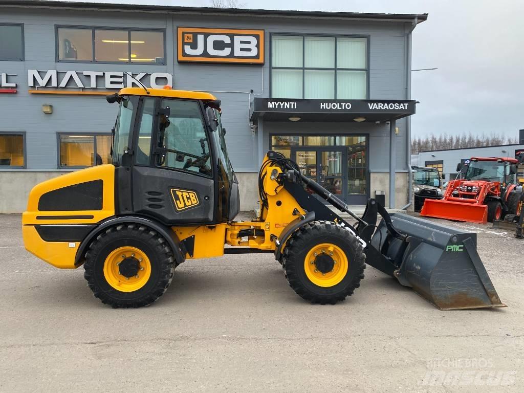 JCB 407 T4 Incarcator pe pneuri