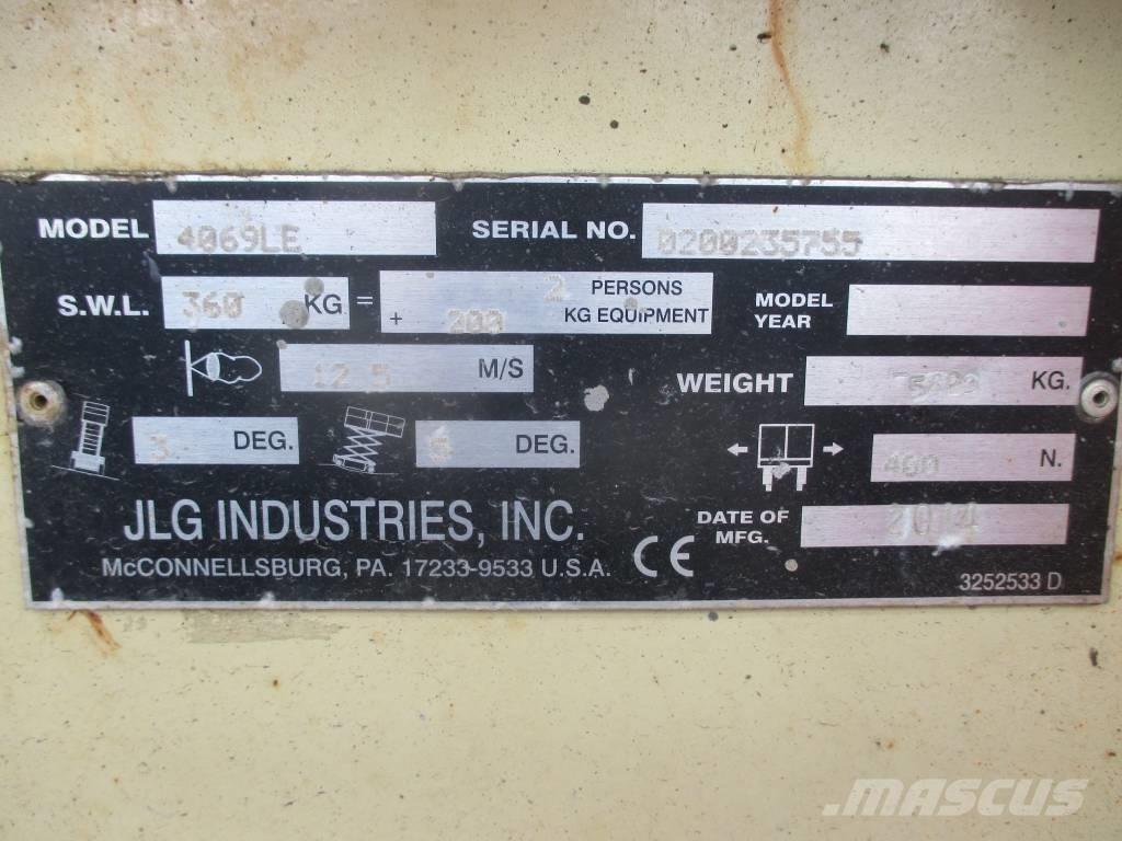 JLG 4069 LE Platforme foarfeca