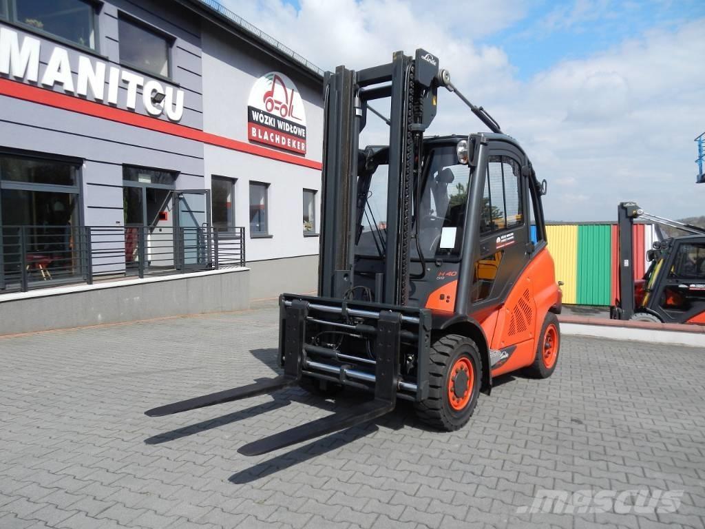 Linde H40D-02 Stivuitor diesel