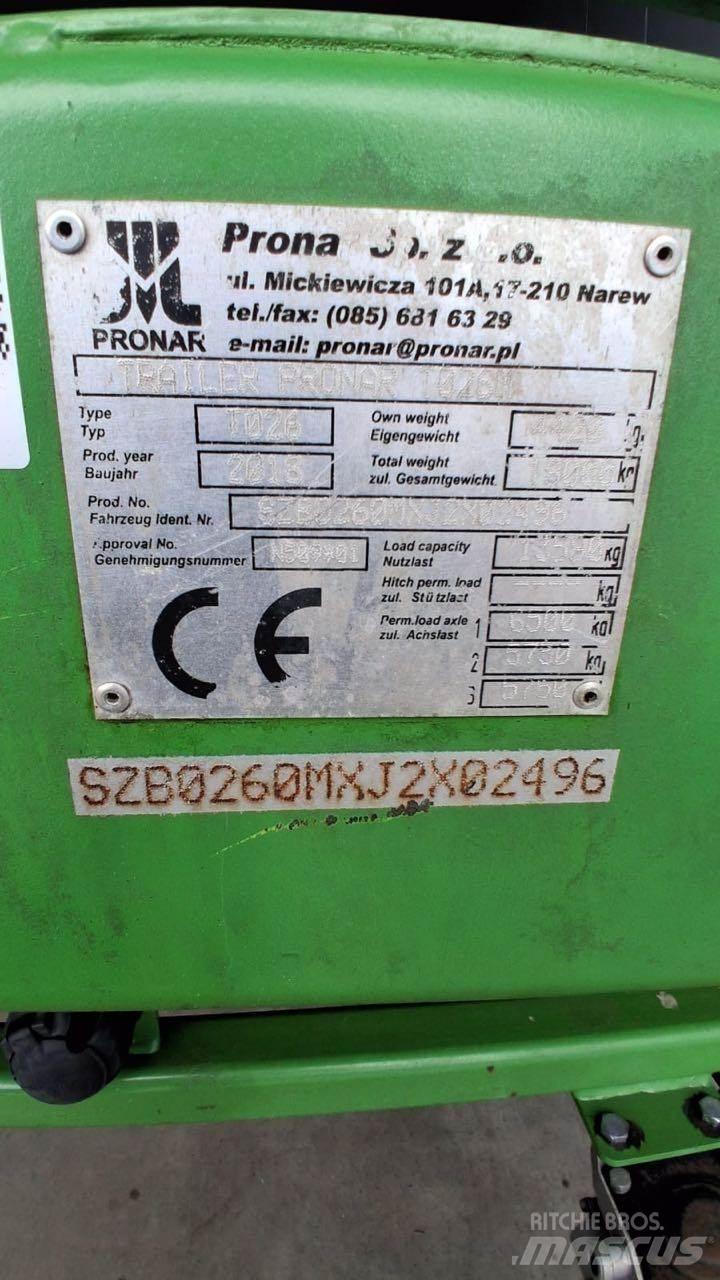 Pronar TO 26 M Remorci de ambalat