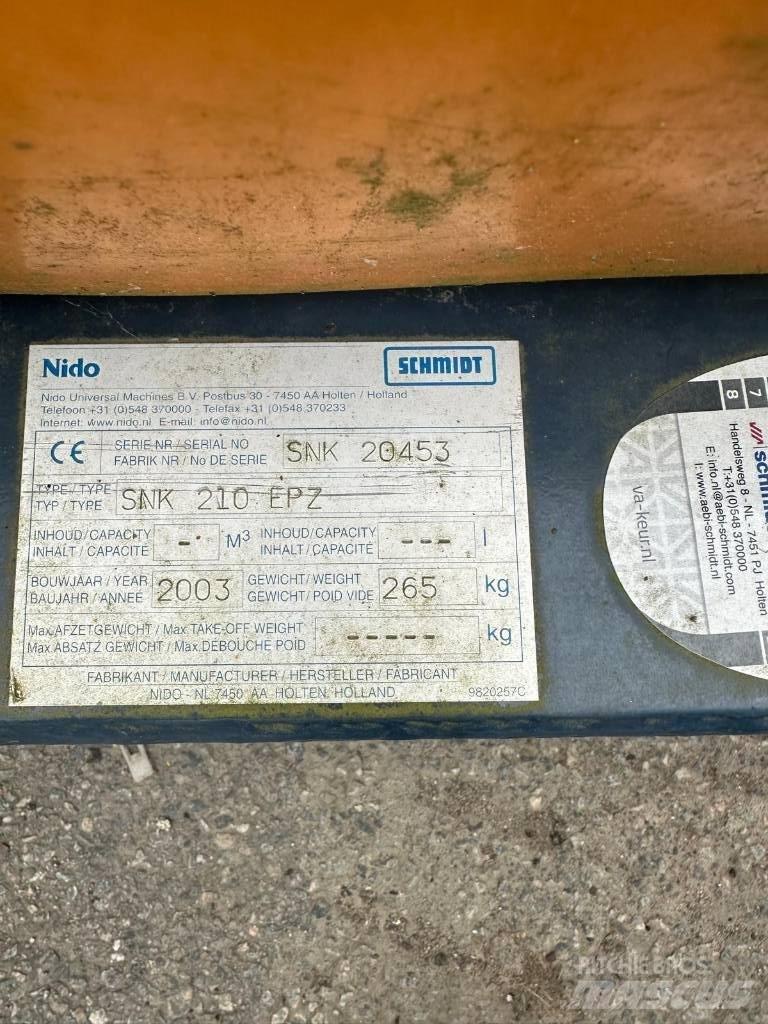 Nido SNK210EPZ Lame pentru dezapezire si pluguri