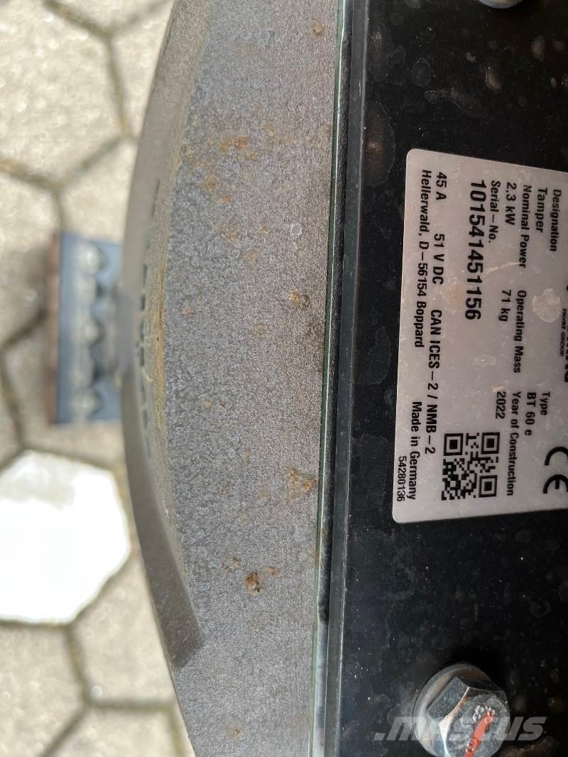 Bomag BT60E Vibratoare