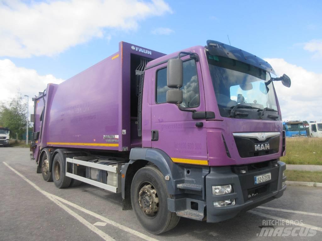 MAN TGM26.290 Camion de deseuri