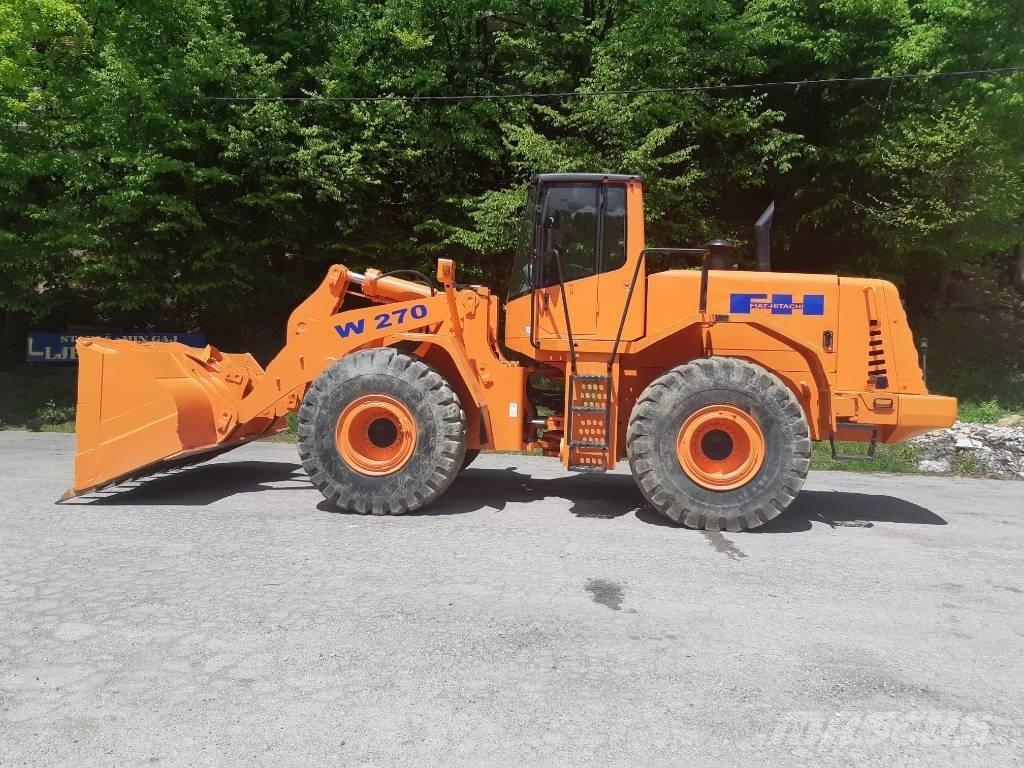 Fiat HITACHI W 270 Incarcator pe pneuri