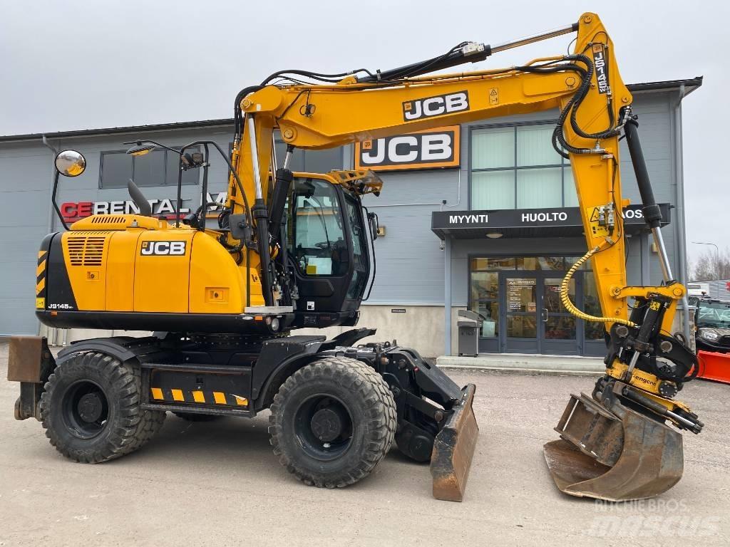 JCB JS145W TAB T4F Excavatoare cu roti