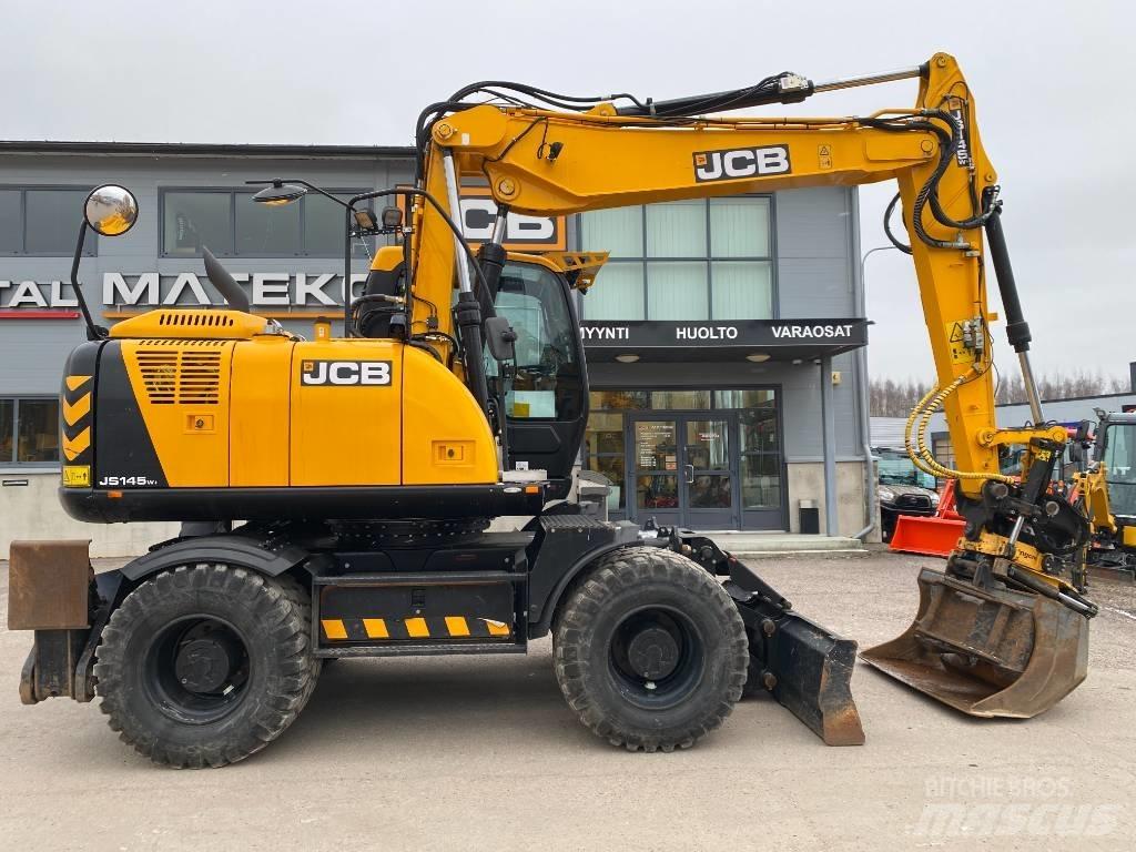 JCB JS145W TAB T4F Excavatoare cu roti