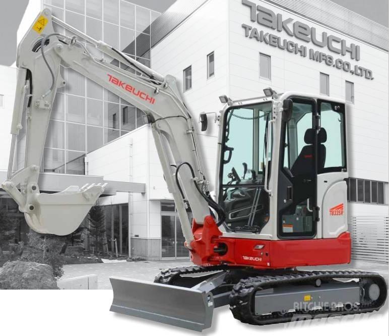 Takeuchi TB335R Mini excavatoare < 7t