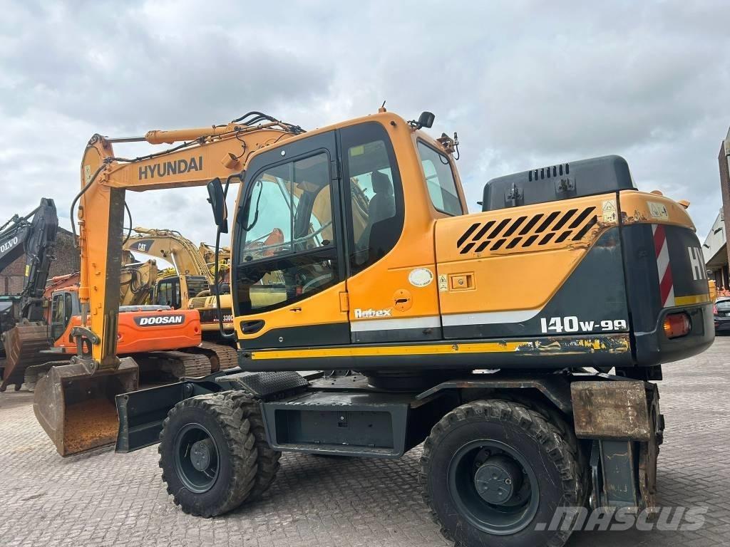 Hyundai 140W-9A Excavatoare cu roti