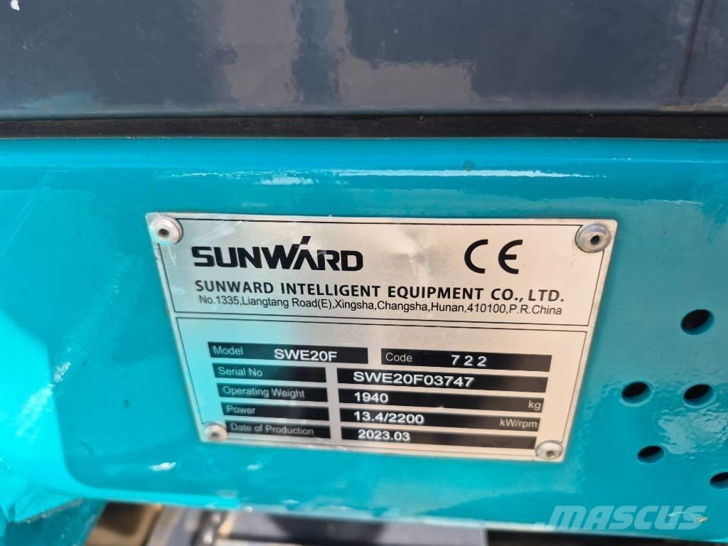 Sunward SWE 20 F Mini excavatoare < 7t