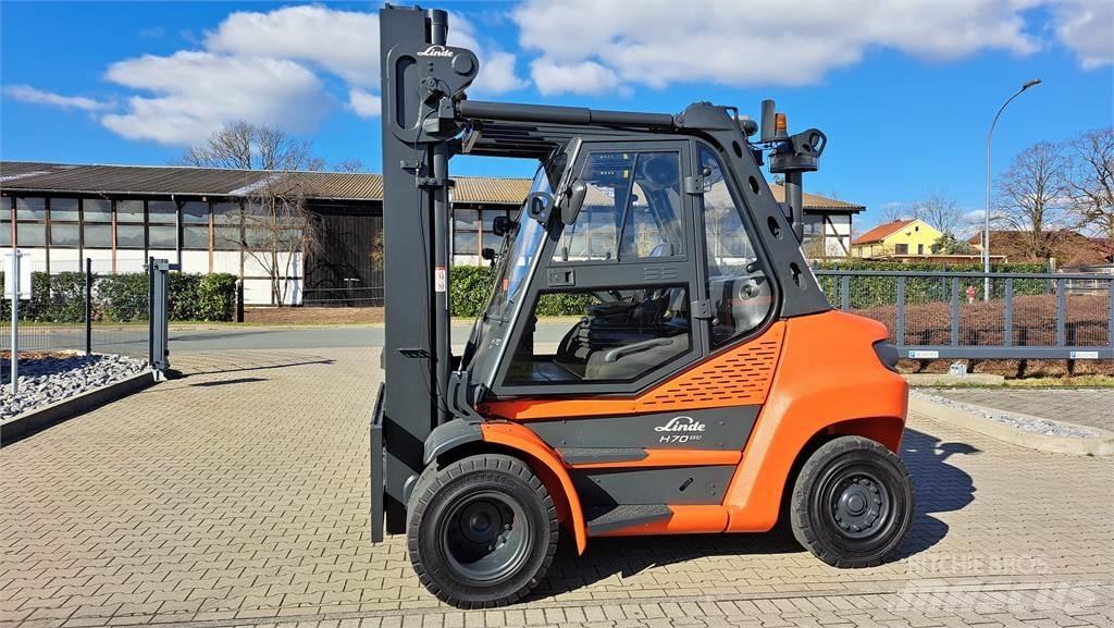 Linde H70D-03 Stivuitor diesel