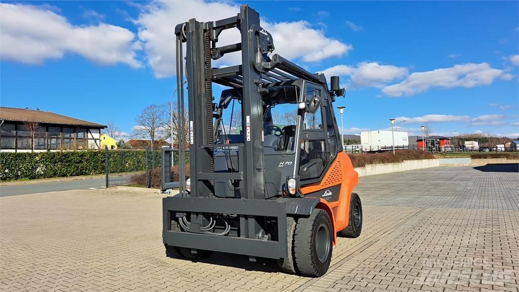Linde H70D-03 Stivuitor diesel