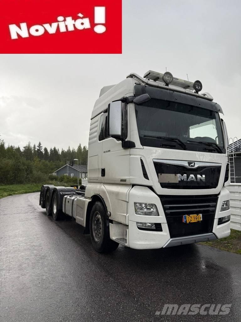 MAN TGX 32.580 Platforma/Troliu