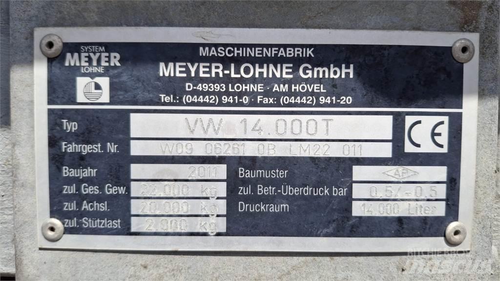 Meyer VW 14.000T Distribuitoare de ingrasamant
