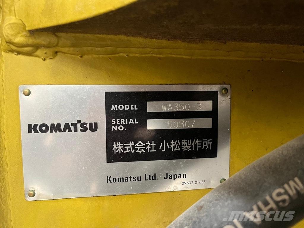 Komatsu WA 350-3 Incarcator pe pneuri