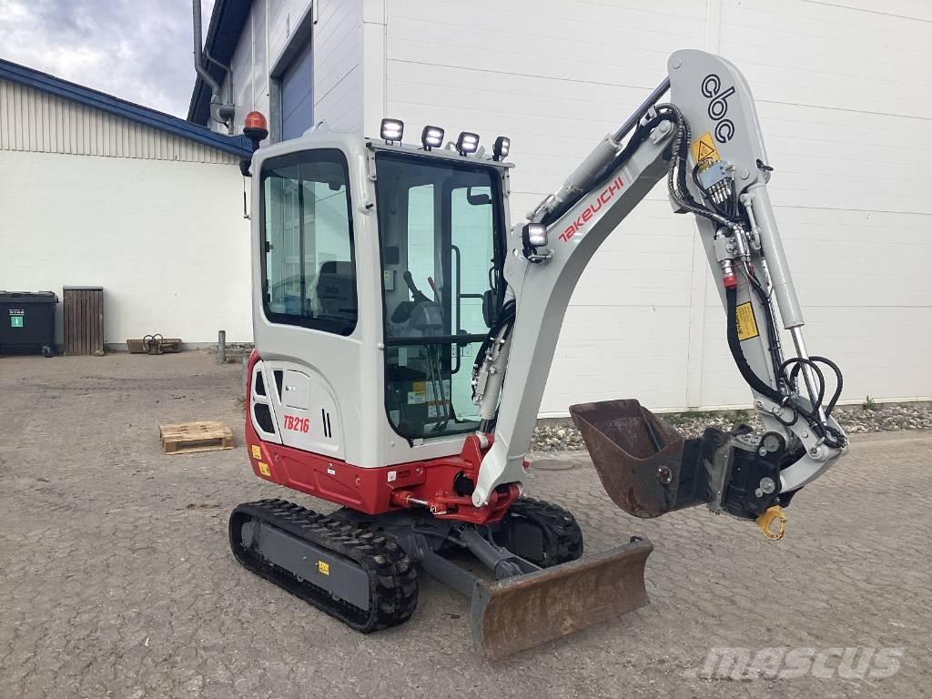 Takeuchi TB 216 Mini excavatoare < 7t