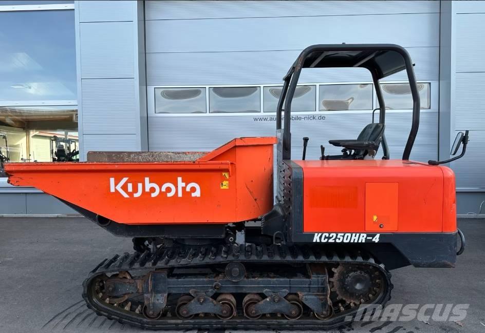 Kubota KC 250 HR-4 Autobasculante cu senile