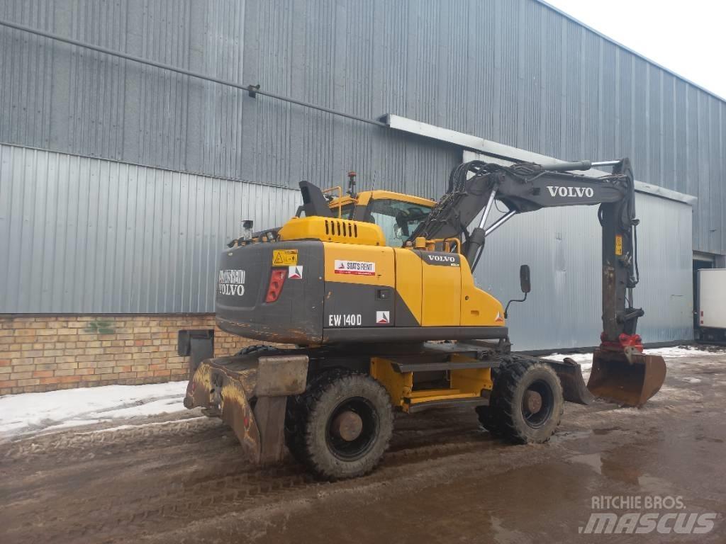 Volvo EW 140 D Excavatoare cu roti