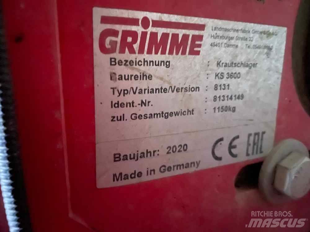 Grimme KS 3600 Echipament cartofi - Altele