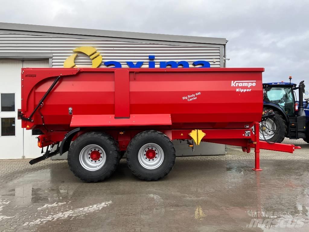 Krampe BB640 Remorci rabatabile
