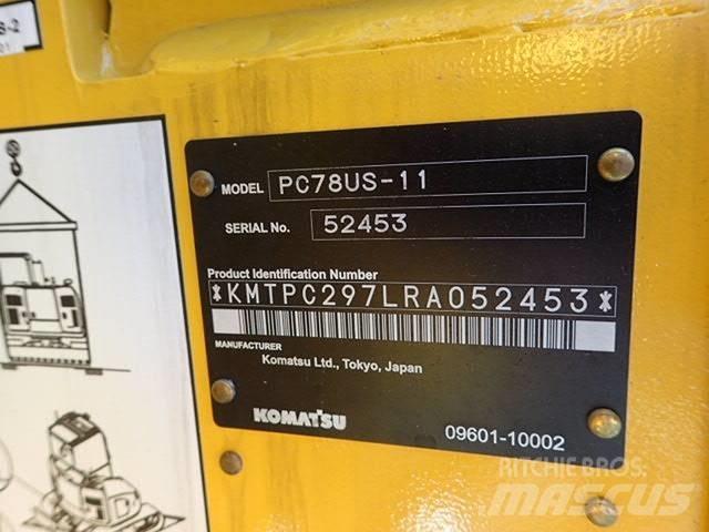 Komatsu PC78US-11 Excavatoare pe șenile
