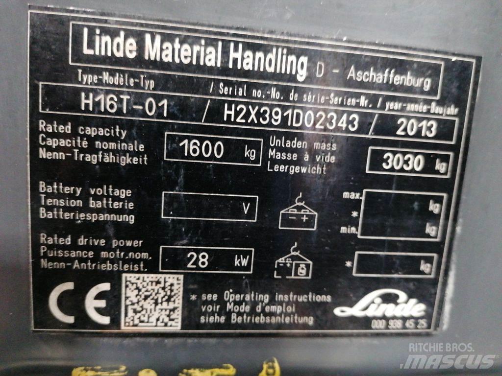 Linde H16T-01 Stivuitor GPL