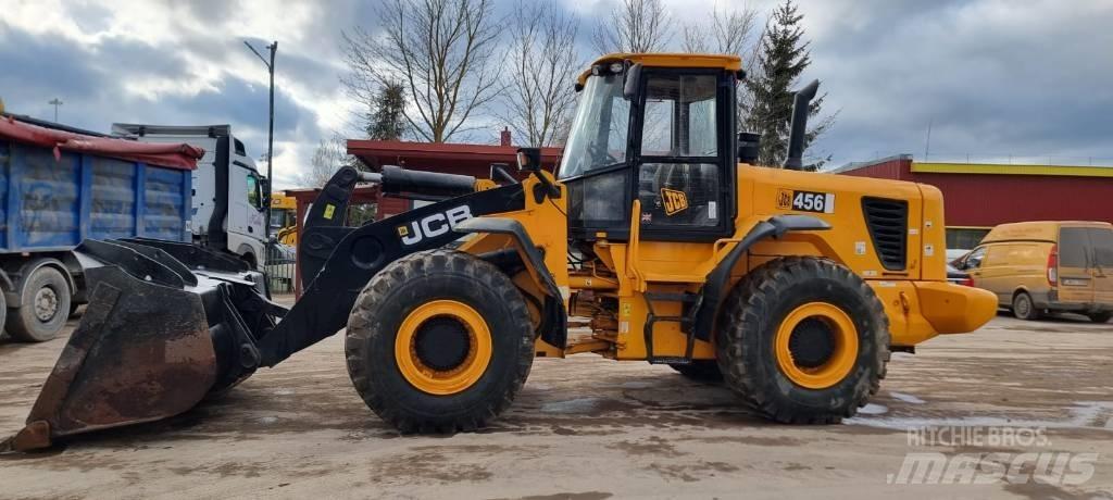 JCB 456 Z Incarcator pe pneuri