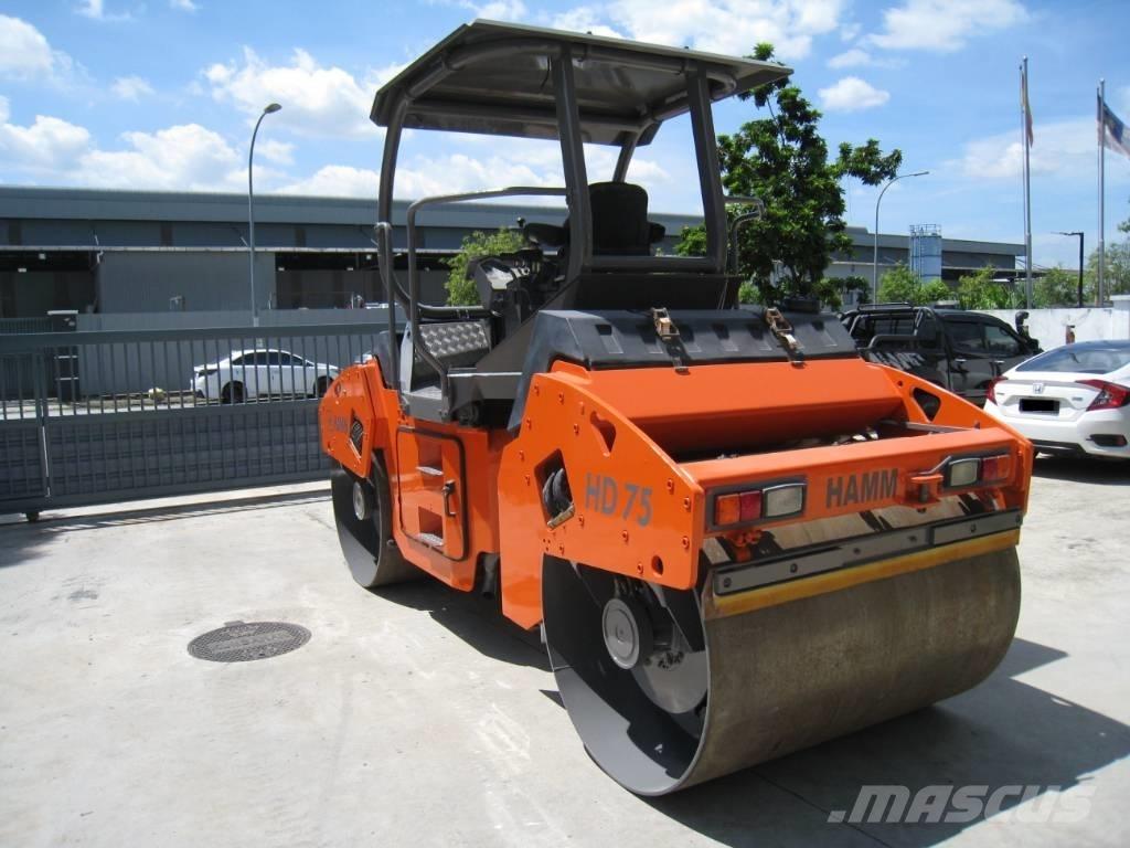 Hamm HD 75 Cilindri compactori dubli