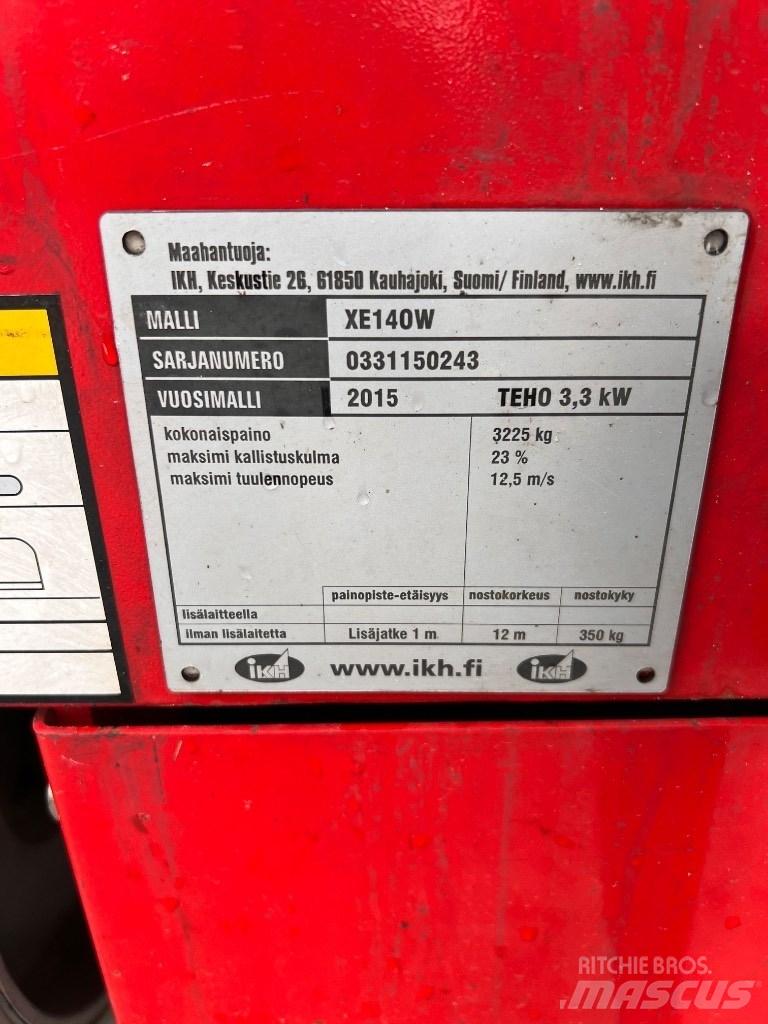Mantall XE140W Platforme foarfeca