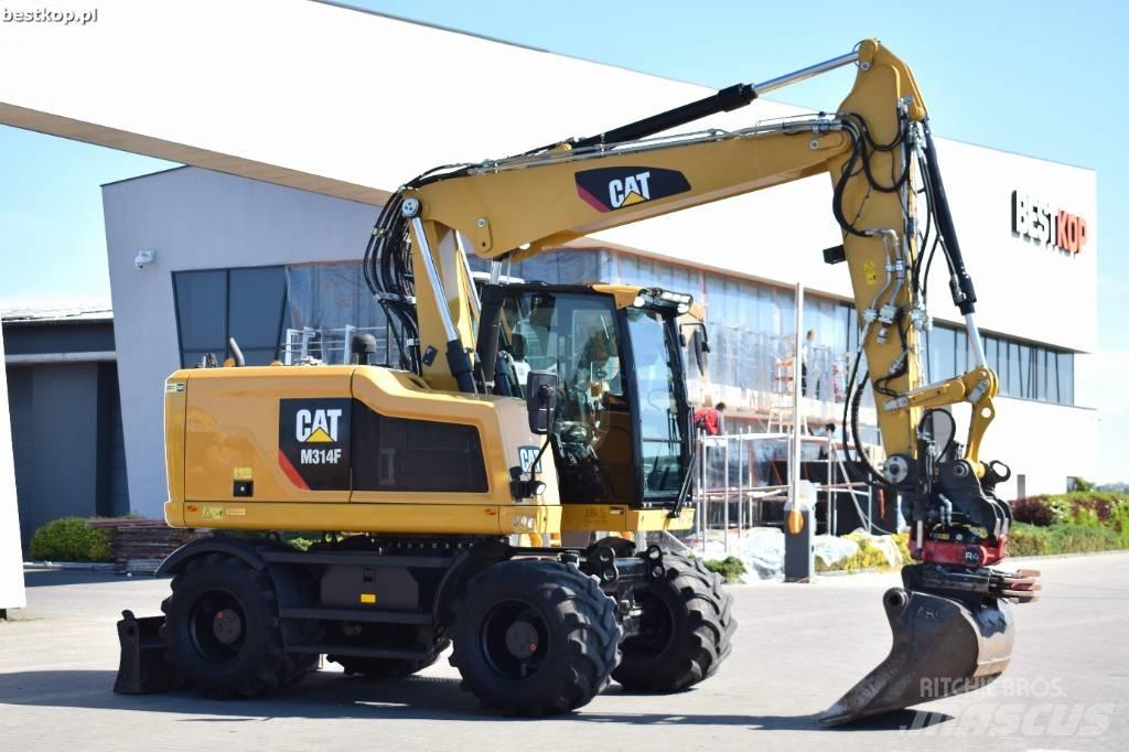 CAT M314F Excavatoare cu roti