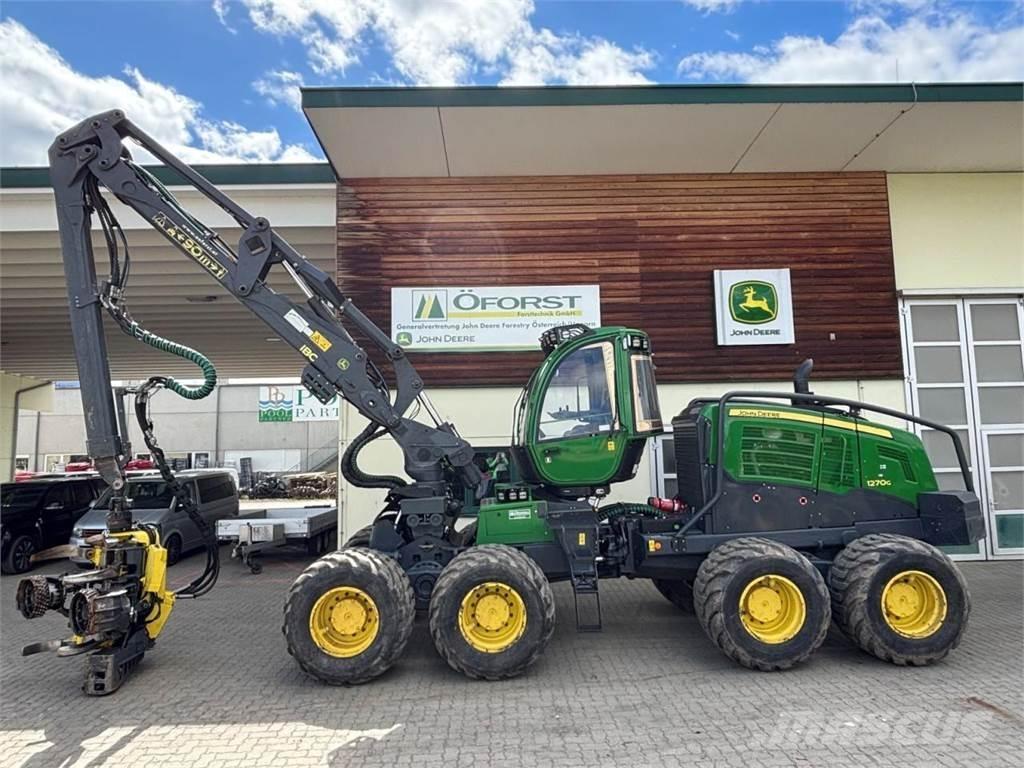 John Deere 1270 G Combine forestiere