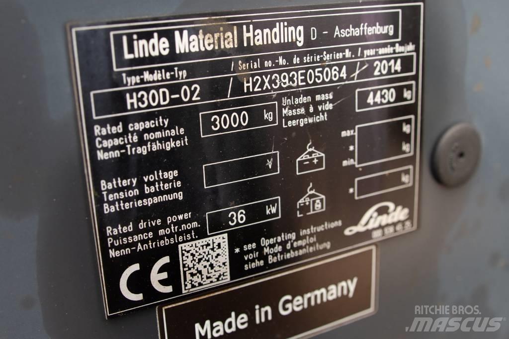Linde H30D-02 Stivuitor diesel