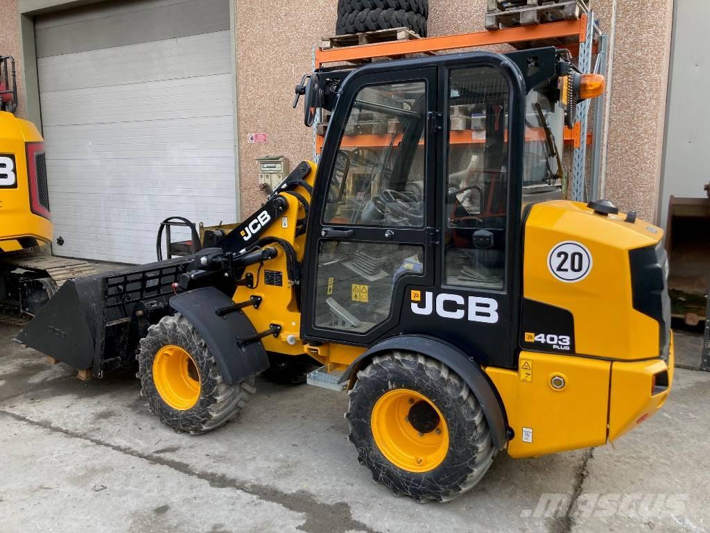 JCB 403 PLUS Incarcator pe pneuri
