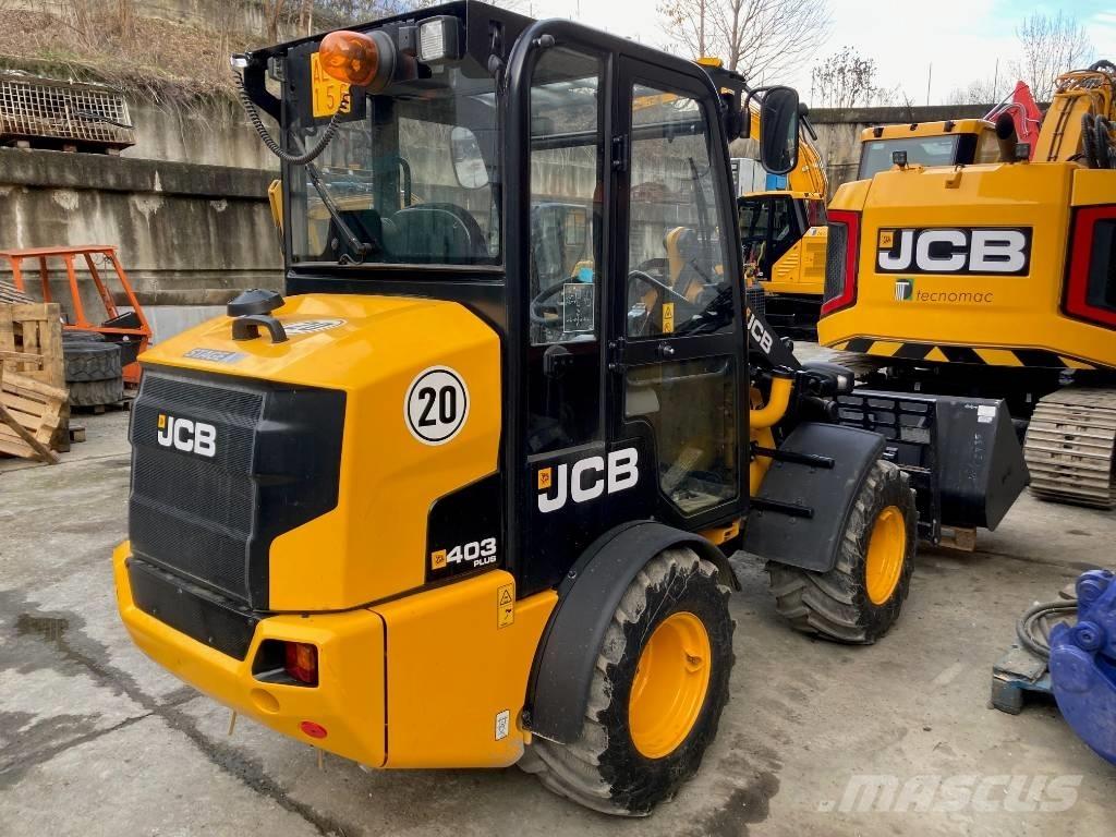 JCB 403 PLUS Incarcator pe pneuri