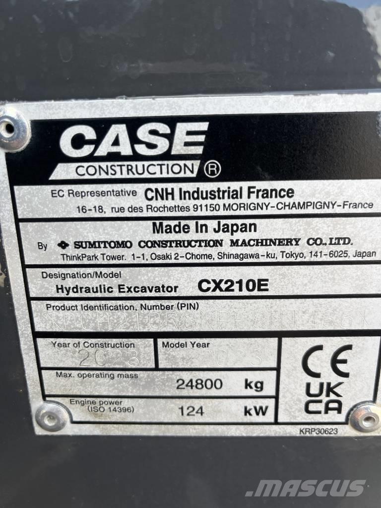 CASE CX 210 E Excavatoare pe șenile
