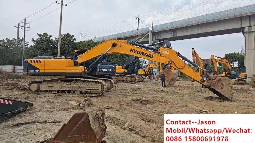 Hyundai Robex 350vs Excavatoare pe șenile
