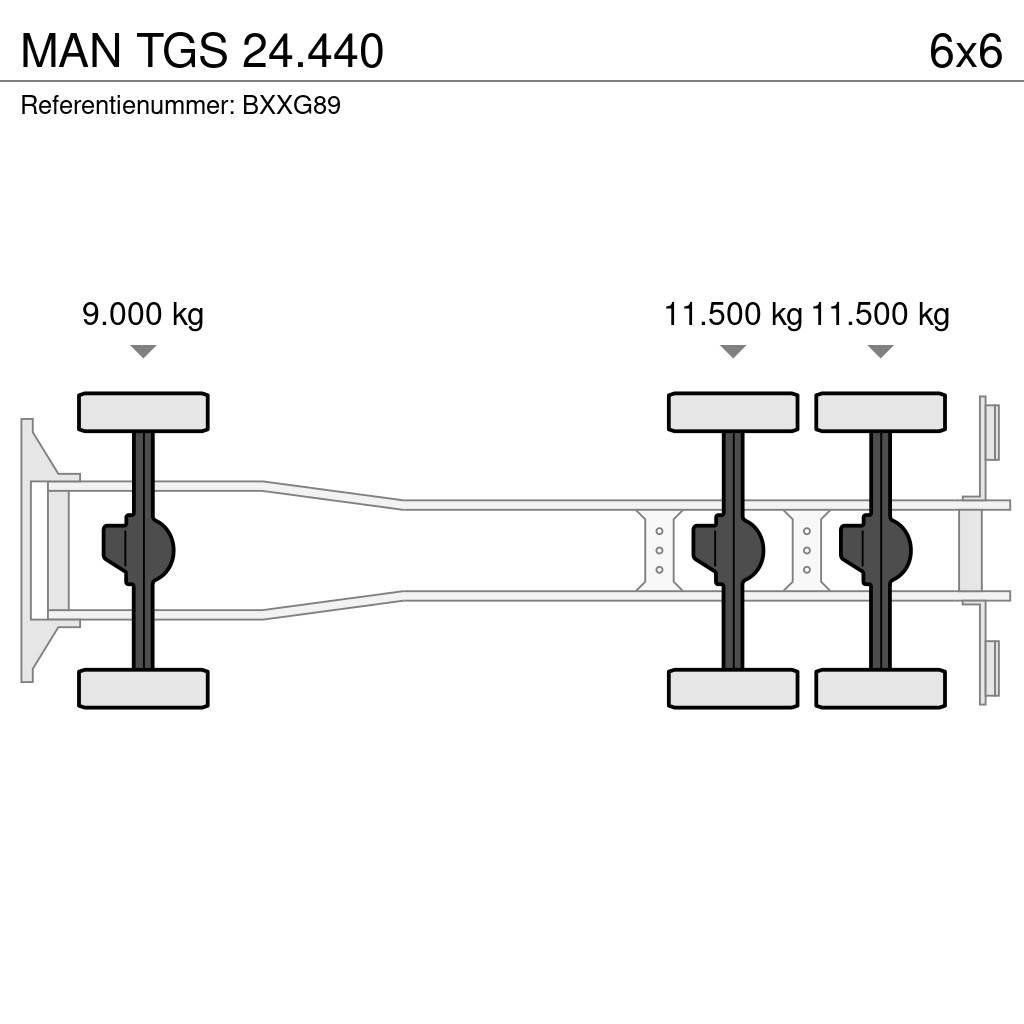 MAN TGS 24.440 Camion cu carlig de ridicare